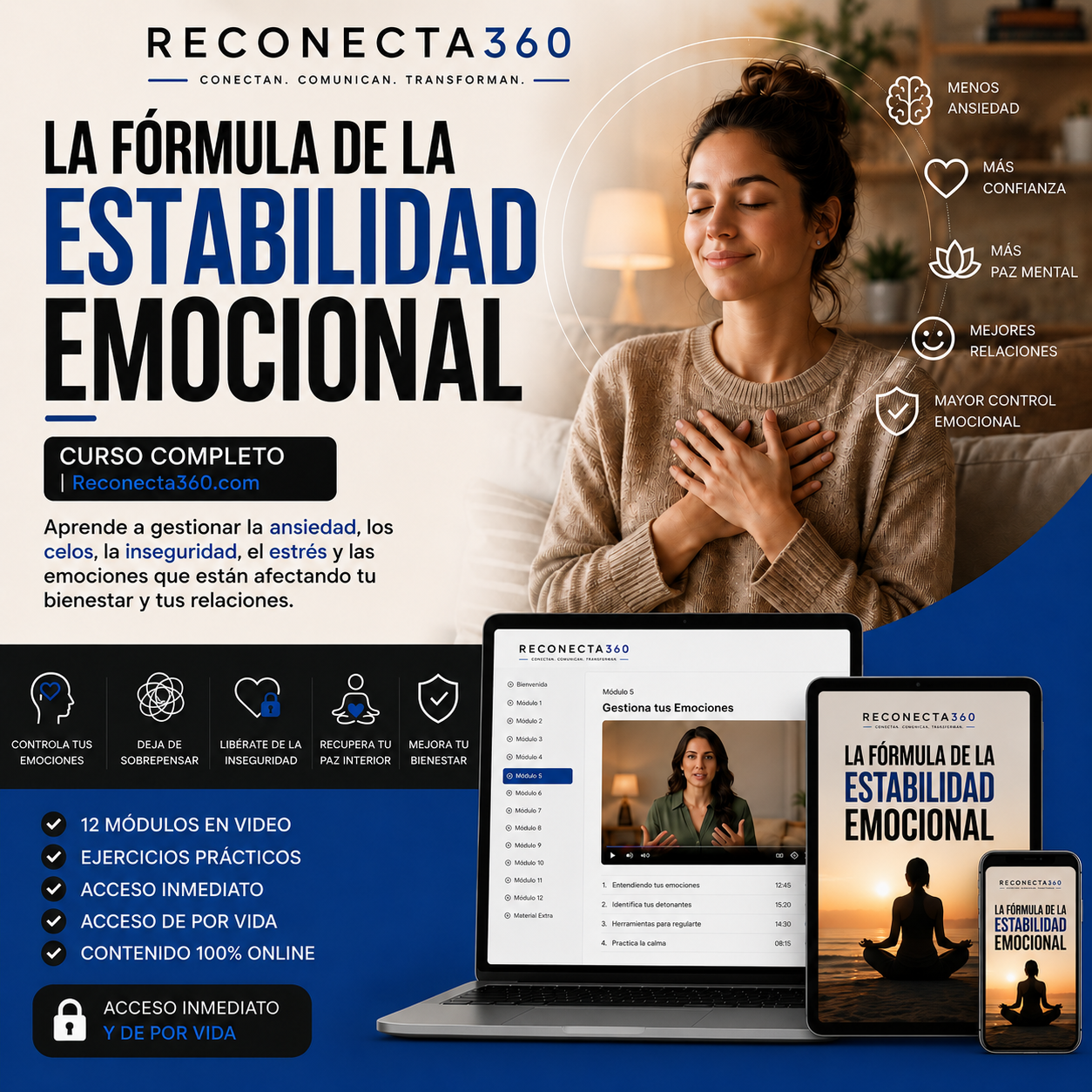 La Fórmula de la Estabilidad Emocional - CURSO COMPLETO | Reconecta360.com